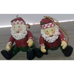 santa ornaments
